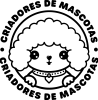 logo criadores de masctoas negro